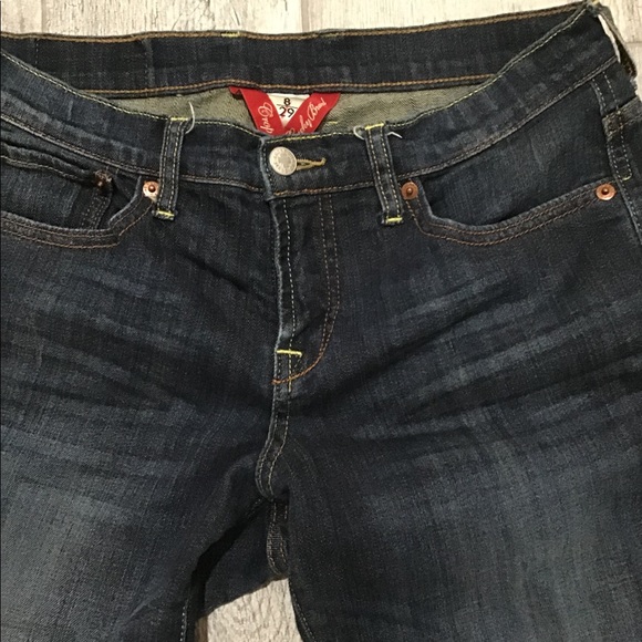 ๐จ Trending Lucky Brand Easy Rider Cropped 29 / 8 - Picture 2 of 5